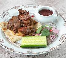 Шашлык из мякоти барашка