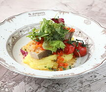 Белокорый палтус стейком