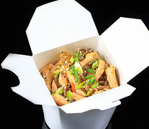 Wok Рисовая лапша с курицей