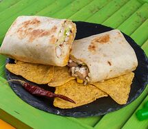 Burrito de pollo (буррито с курицей)