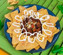 Nachos chili con carne