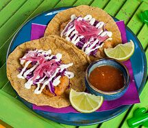 Gobernador - тако с креветкой