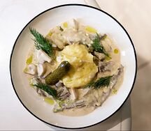 Бефстроганов из говядины