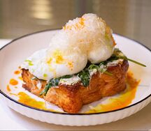 Тост бриошь по-флорентийски