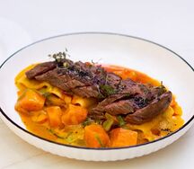 Паккери с говядиной и тыквой