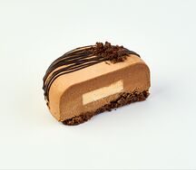 Пирожное Банан, шоколад и арахис