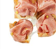 Мортаделла и грибы