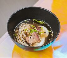 Рамен с брискетом