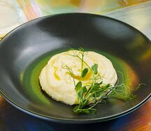 Картофельное пюре с трюфельным маслом