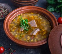 Горский суп с телятиной