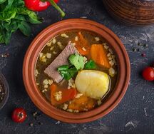 Шурпа с телятиной