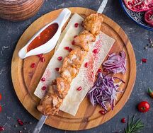 Шашлык из куриного бедра