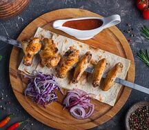 Крылышки на мангале