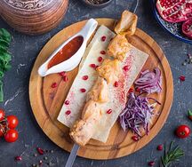 Шашлык из куриной грудки