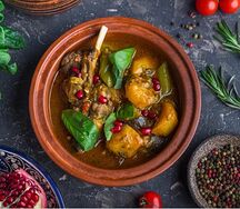 Чанахи с бараниной