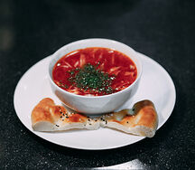Борщ с говядиной