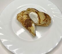 Блинчик с творогом
