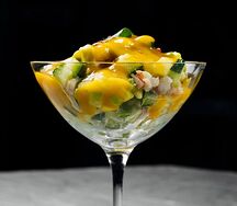 Коктейль с креветками