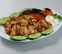 Искандер-кебаб с курицей