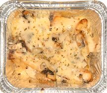Картофель с цыпленком и шампиньонами