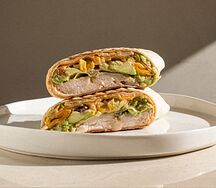 Буррито с курицей и фасолью