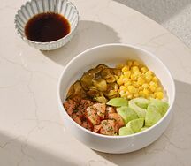 Поке с лососем