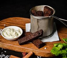 Гренки чесночные