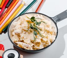 Бантики с куриным филе