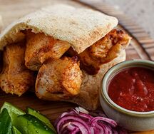 Шашлык из куриного филе