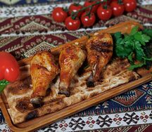 Шашлык из куриной голени