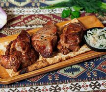 Шашлык из свиной шеи 