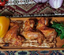 Шашлык из куриных крылышек 