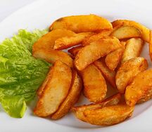 Картофель дольками