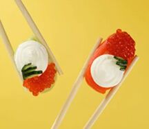 Сет Суши с неркой и красной икрой 