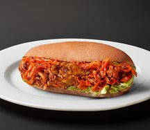 Хот-дог с курицей