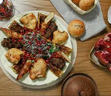 Ассорти мяса на углях