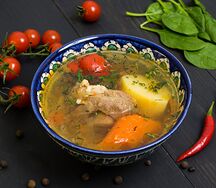 Суп Шурпа из баранины