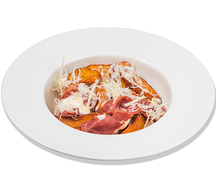 Картофельные дольки с беконом