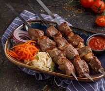 Шашлык из ягненка по-узбекски
