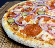 Мясная кальцоне