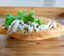 Хот-дог с курицей