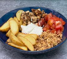 Точный куш с курицей