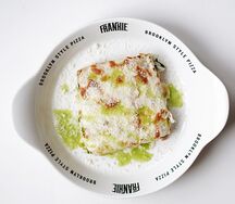 Лазанья с лососем