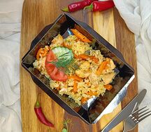 Плов с курицей