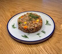 Гречка с овощами