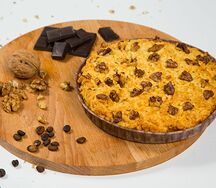 Европейский пирог с грецким орехом