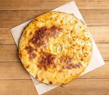 Осетинский пирог Курица, сыр, грибы