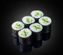 Мини-ролл с огурцом 6 шт