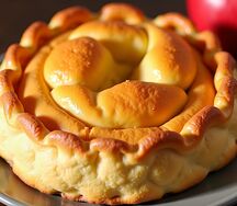 Пирожки с яблоком 