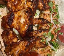 Шашлык из куриных крыльев